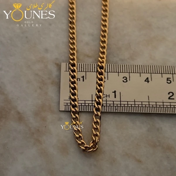 گردنبند طلا کارتیر درشت